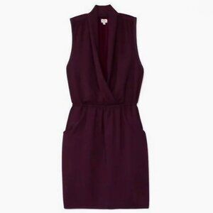 Wilfred Deep Purple Mini Dress